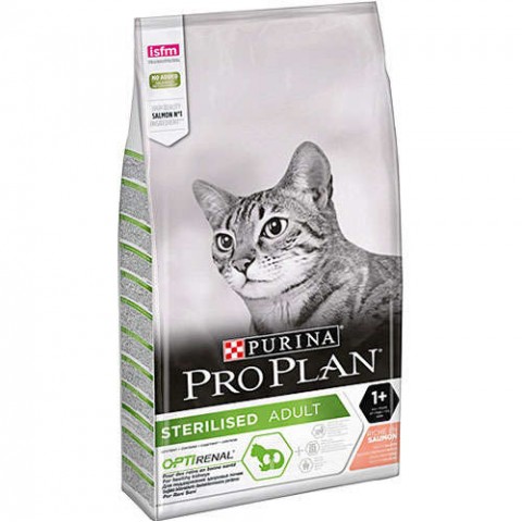 Pro Plan Kısırlaştırılmış Somon ve Ton Balıklı Kedi Maması 1,5 Kg