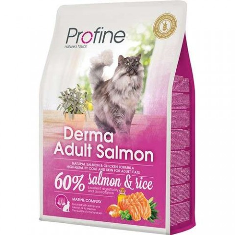 Profine Adult Salmon Derma Somonlu Kedi Maması 2 Kg