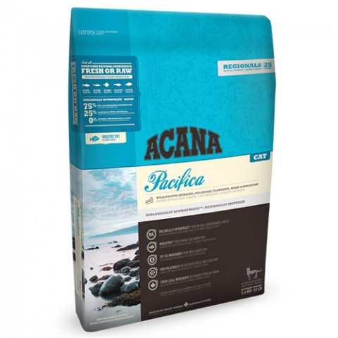 Acana Pacifica Cat Tahılsız Balıklı Kedi Maması 1,8 Kg