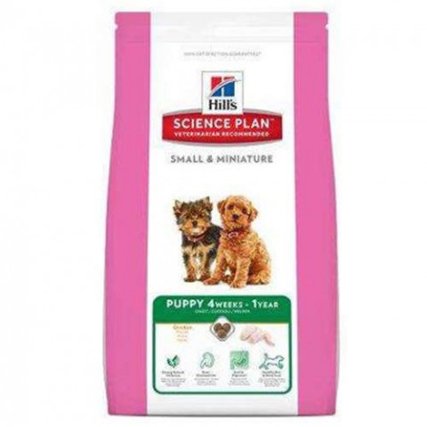 Hills Small&Miniature Puppy Tavuk Etli Küçük Irk Yavru Köpek Maması 1,5 Kg