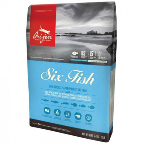 Orijen Six Fish 6 Balıklı Tahılsız Kedi Maması 1,8 Kg