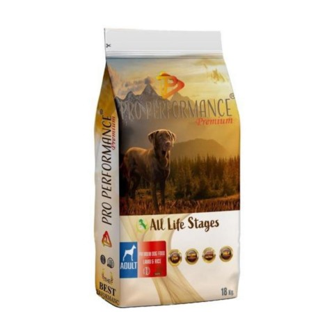 Pro Performance Adult Lamb & Rice 18 Kg Köpek Maması