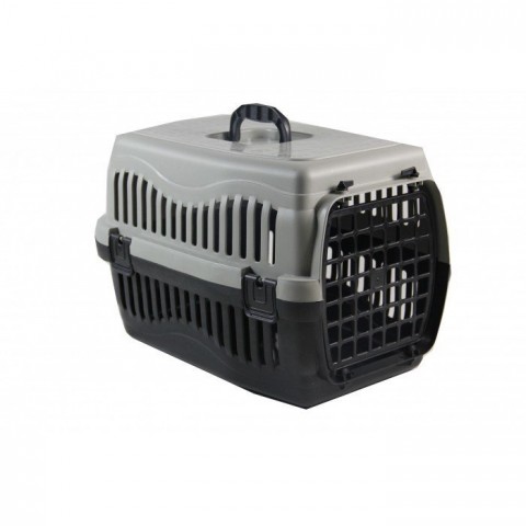 Pet Style Kedi Ve Köpek Plastik Taşima Çantasi Küçük Boy 48.5 Cm Gri