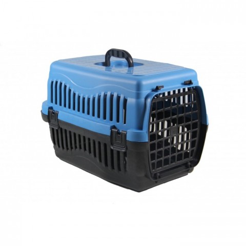 Pet Style Kedi Ve Köpek Plastik Taşima Çantasi Küçük Boy mavi