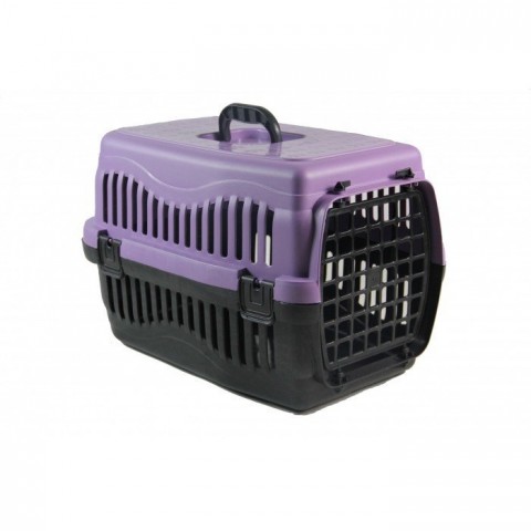 Pet Style Kedi Köpek Plastik Taşima Çantasi Büyük Boy mor