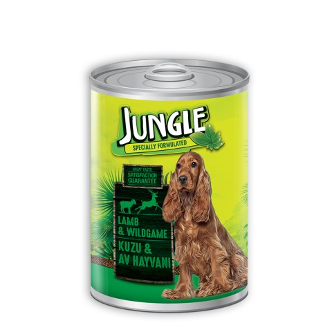 Jungle Kuzu Etli ve Av Hayvanlı Parçalı 415 Gr 24 adet