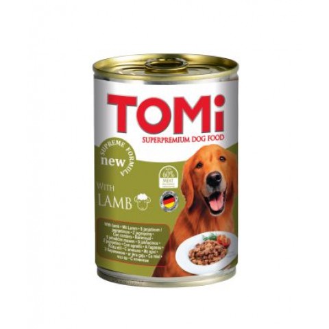 Tomi Kuzu Etli Yetişkin Köpek Konservesi 400 Gr 24 Adet